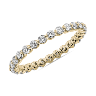 Floating Diamond Eternity Band in 14k Yellow Gold (3/4 ct. tw.)