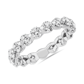 Floating Diamond Eternity Ring in 14k White Gold (2 ct. tw.)