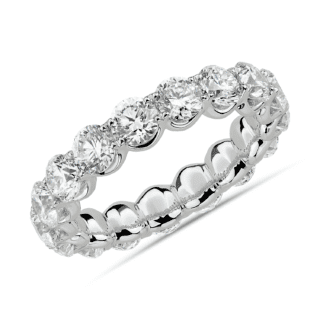 Selene Diamond Eternity Band in 14k White Gold (4 ct. tw.)